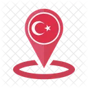 Turquie Drapeau Icône