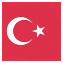 Turquie Drapeau Icône