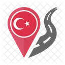 Turquie Drapeau Icône