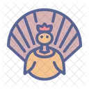 Thanksgiving Oiseau Volaille Icon