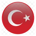 Turquie Pays Drapeau Icône