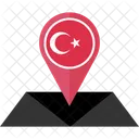 Turquie Drapeau Icône