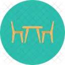 Table Chair Seat Icon