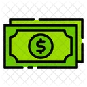 Finanzas Moneda Efectivo Icono