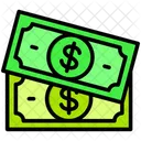 Dinero Dolar Efectivo Icon