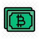 Dinero Bitcoin Cripto Icono