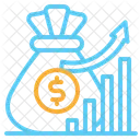 Dinero Ganancias Invertir Icono