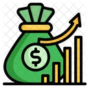 Dinero Ganancias Invertir Icono