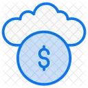 Dinero En La Nube Icono