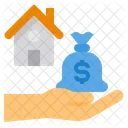 Capital Finanzas Mano Icono