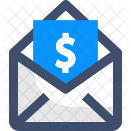 Correo de dinero  Icono