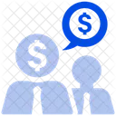 Dinero Del Equipo Seo Trabajo En Equipo Objetivo Icono