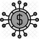 Dinero digital  Icono