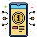 Dinero digital  Icono