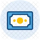 Dinero en dólares  Icono