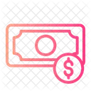 Dinero En Efectivo Dinero No Moneda De Dolar Icon