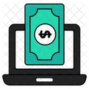 Dinero en línea  Icono