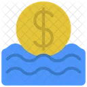 Dinero flotante  Icono