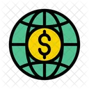 Dolar Global Dinero Icono