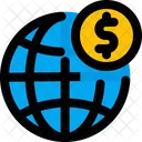 Dinero Global Navegador Y Dinero Navegador Y Ubicacion Dinero Icono