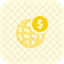 Dinero Global Navegador Y Dinero Navegador Y Ubicacion Dinero Icono