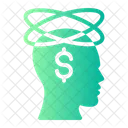 Mareado Dinero Signo De Dolar Icono