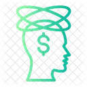 Dinero Mareado Mareado Signo De Dolar Icono