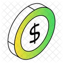 Dinero Moneda Efectivo Financiero Icon