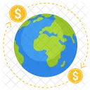 Dinero mundial  Icono