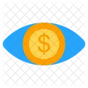 Vista De Dinero Ojo Ver Icono