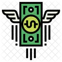 Dinero volador  Icon