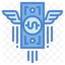 Dinero volador  Icon