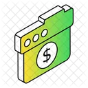 Dinero Web Moneda Digital Bitcoin Icon