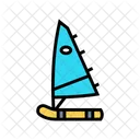 Dinghy Sailing Sport Icon