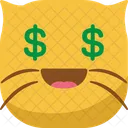 Emoticon De Gato Icon