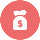 Dinheiro Saco Dolar Ícone