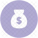 Dinheiro Saco Dolar Ícone