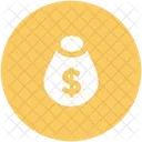 Dinheiro Saco Dolar Ícone