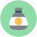 Dinheiro Saco Dolar Ícone