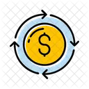 Investimento Dinheiro Dinheiro Investimento Ícone