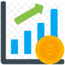 Lucro em dinheiro  Ícone