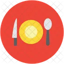 Dining Plate Knife Icon