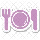 Dining Restaurant Fork Icon