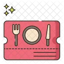 Dining Coupons Dinner Coupon Discount Icon