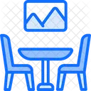 Dining Hall Dining Table Dining Chair Icon