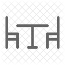 Dining Table Interior Icon