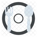 Dining plate  Icon