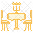 Dining Room Color Outline Icon Icon