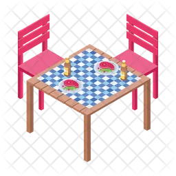 Dining Table  Icon