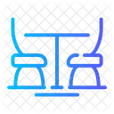 Dining Table Family Room Icon